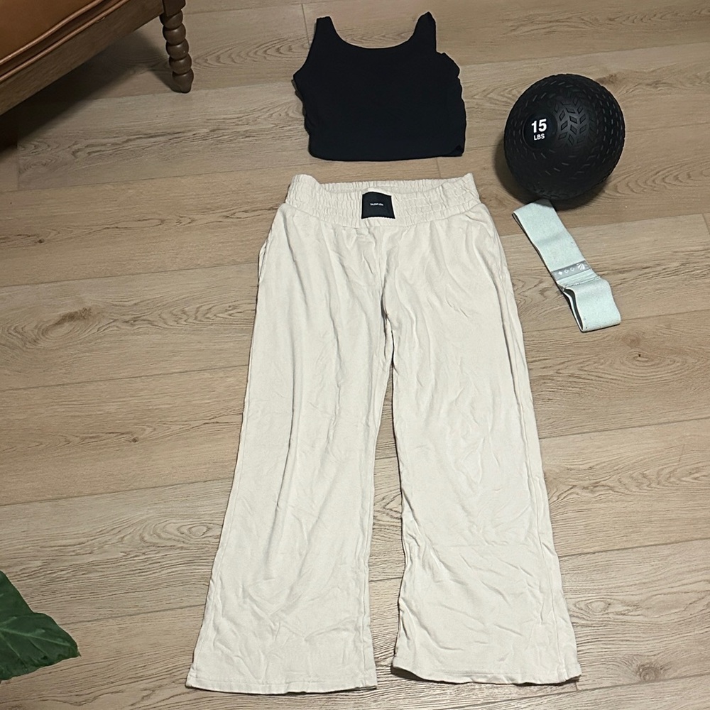 Talentless Women's Wide Leg Boxing Pants - Picture 2 of 5